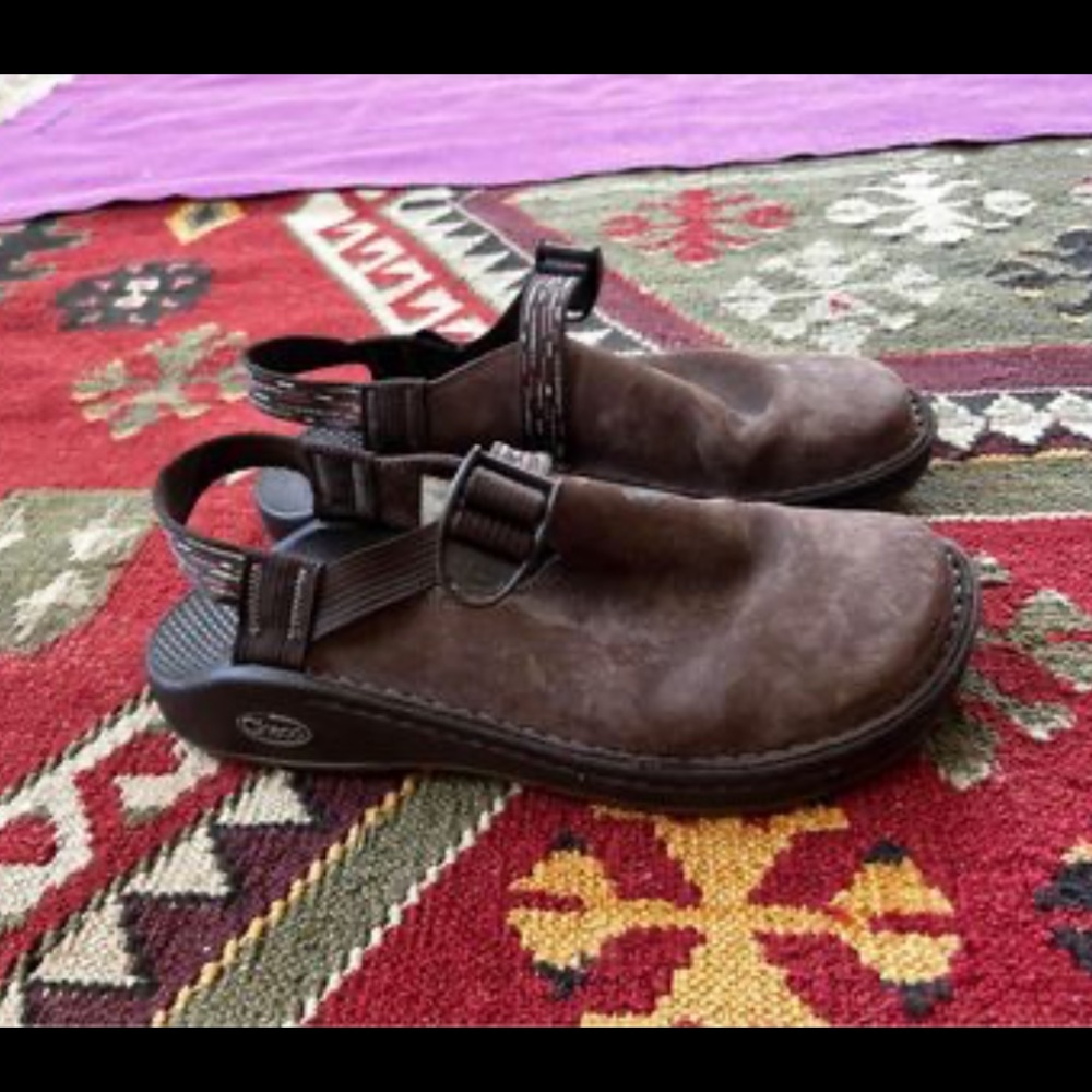 Leather Chaco Mules | |Toecoop